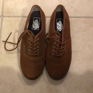 Brown Suede Vans